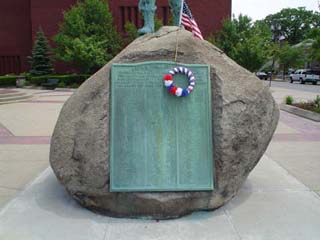 Civil War Plaque Befor