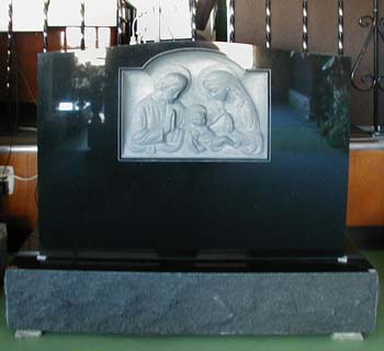 Holy Family Carving